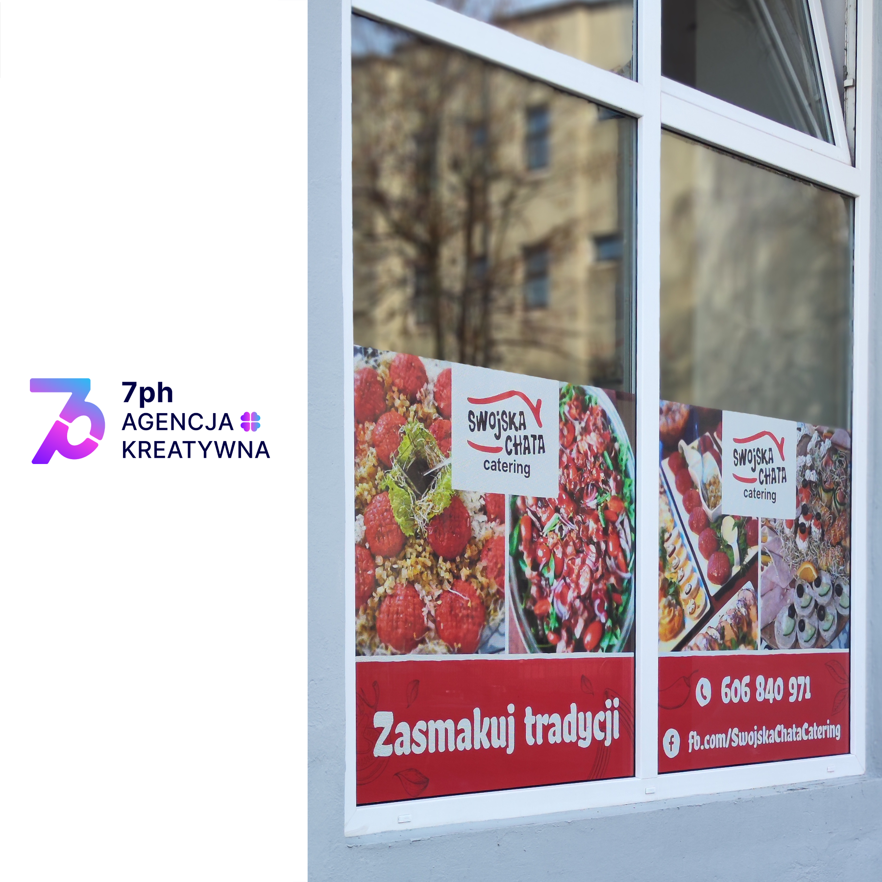 Read more about the article Oklejanie lokalu Swojska Chata