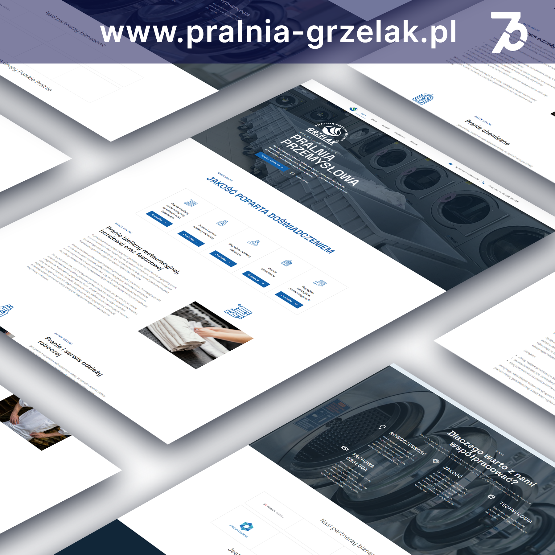 Read more about the article Strona Pralnia Grzelak